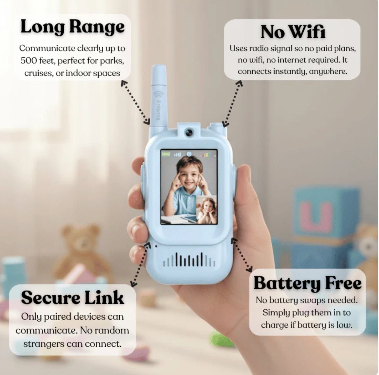 Frequana - Video Walkie Talkies