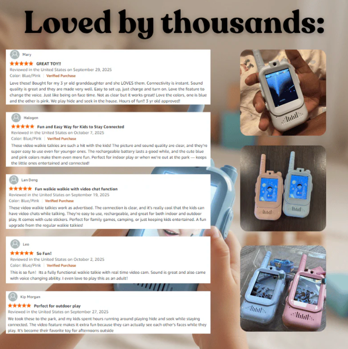 Frequana - Video Walkie Talkies